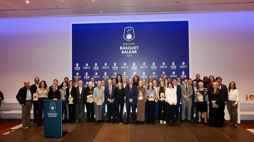 Así ha sido en imágenes la Gala del Baloncesto Balear 2025