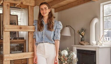 ¿Se puede vivir en 11 m2? La cabaña de madera de esta interiorista demuestra que con ingenio todo es posible: “Es un espacio en el que el estilo se une a la funcionalidad”