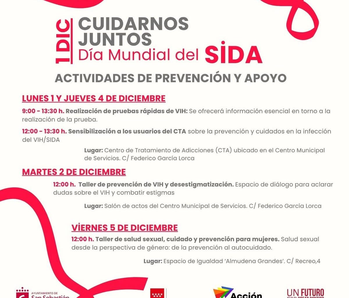 Prevención y sensibilización centran el Día Mundial de la Lucha contra el Sida
