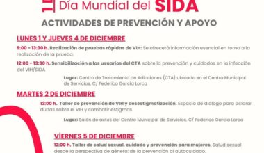 Prevención y sensibilización centran el Día Mundial de la Lucha contra el Sida