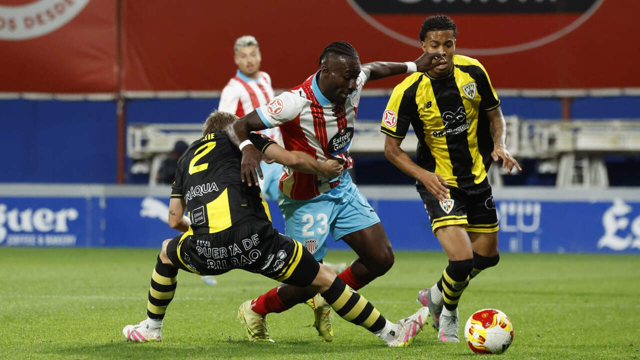 2-2. El Lugo reacciona tras el descanso y mantiene la condición de invicto en casa