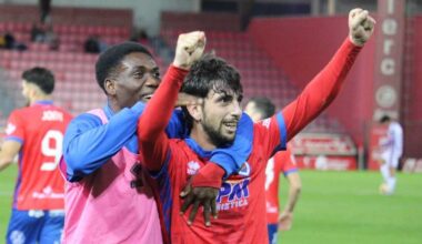 Cristian Delgado se disfraza de goleador y el Numancia sigue su racha triunfal