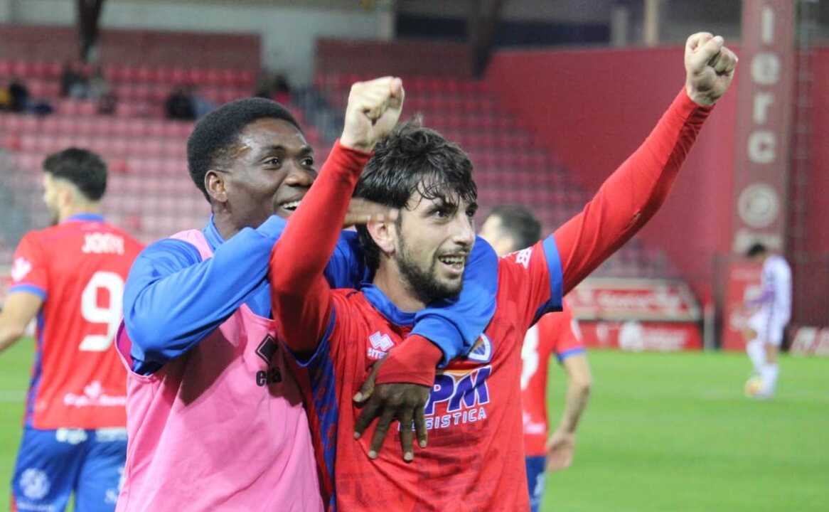 Cristian Delgado se disfraza de goleador y el Numancia sigue su racha triunfal