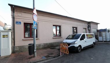 La vieja sede de Telefónica de Lugo, una arquitectura industrial de uso incierto