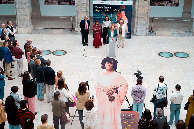 La Universidad de Cantabria y el Parlamento rescatan el legado vital y literario de Concha Espina con la exposición “Querer, saber, poder’