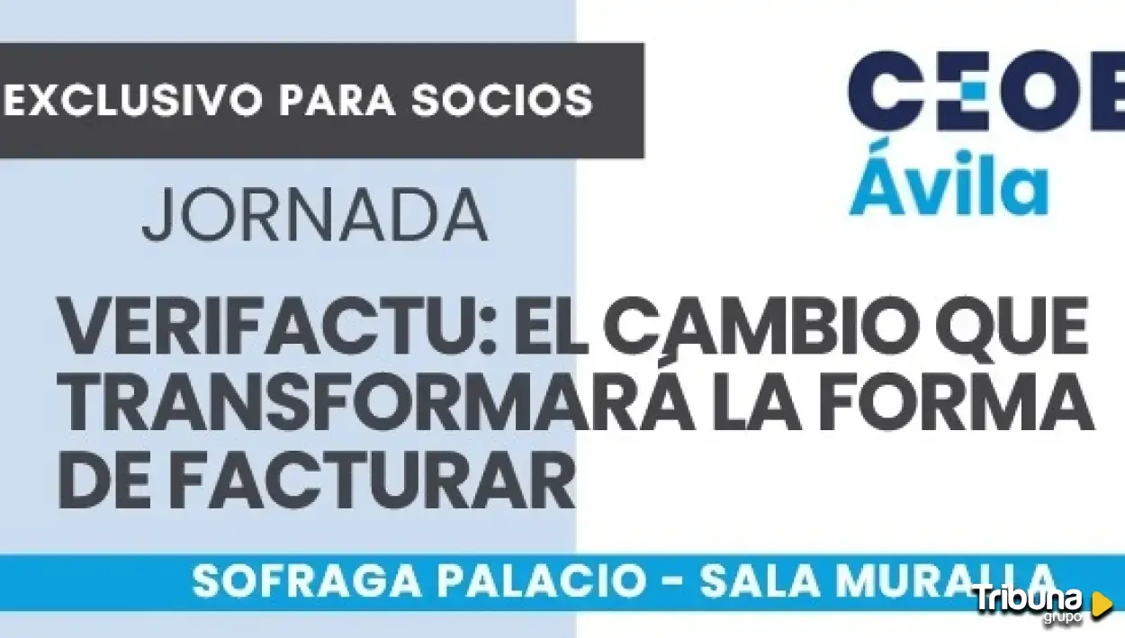 CEOE Ávila reunirá a sus socios para aclarar el impacto de VeriFactu
