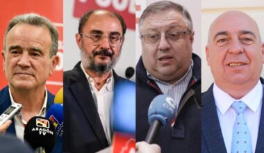 El organigrama hallado por la UCO: de dirigentes del PSOE de Aragón a los despachos clave de la DGA de Lambán - hoy aragón