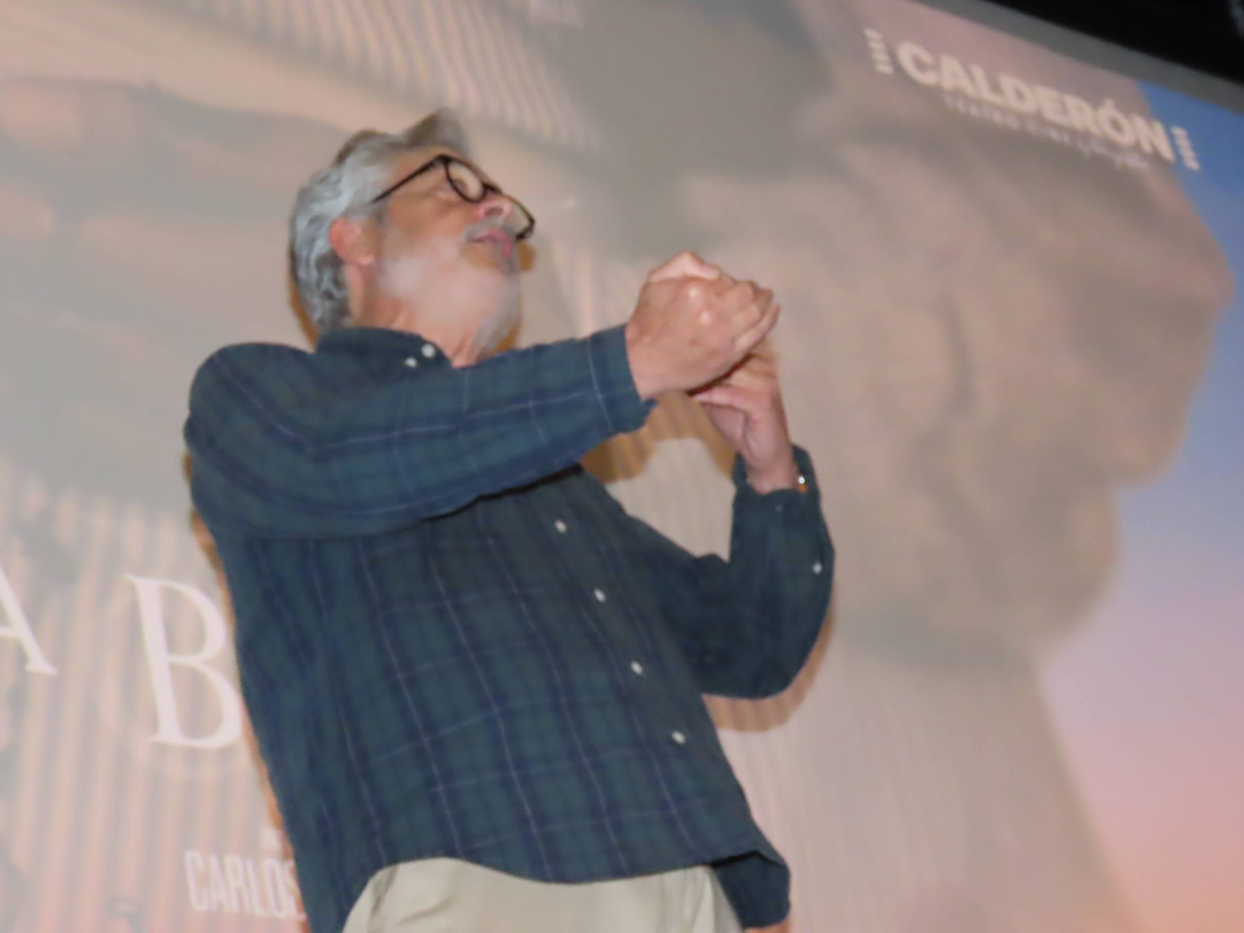 El estreno de 'La bala' llena el cine de Peñaranda