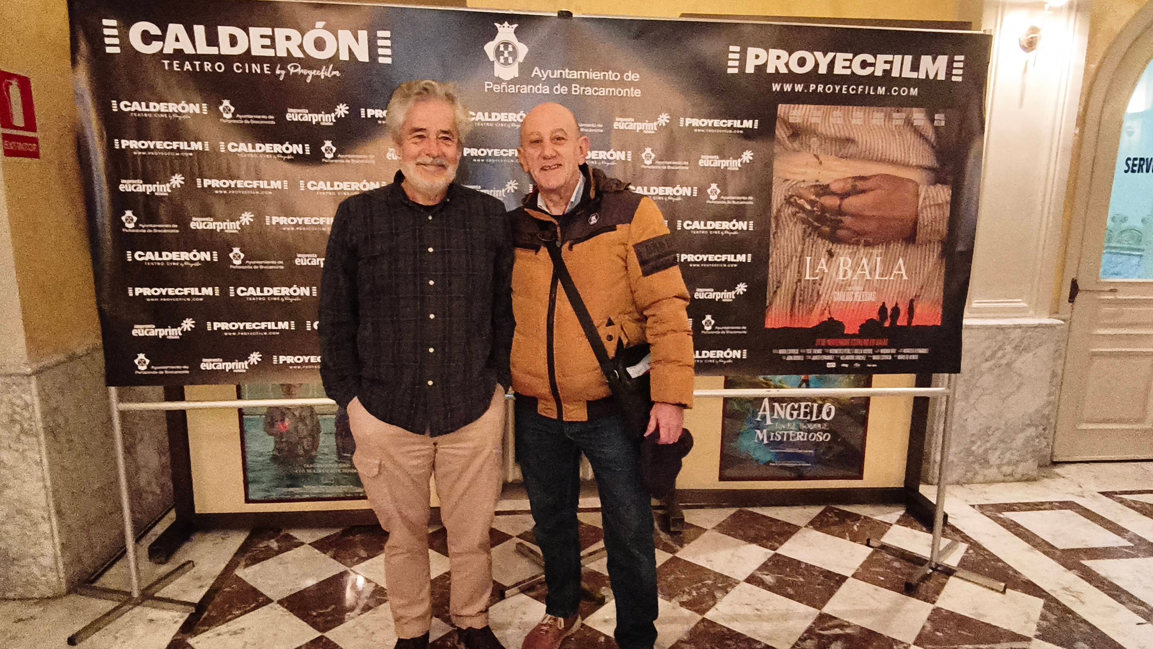 El estreno de 'La bala' llena el cine de Peñaranda