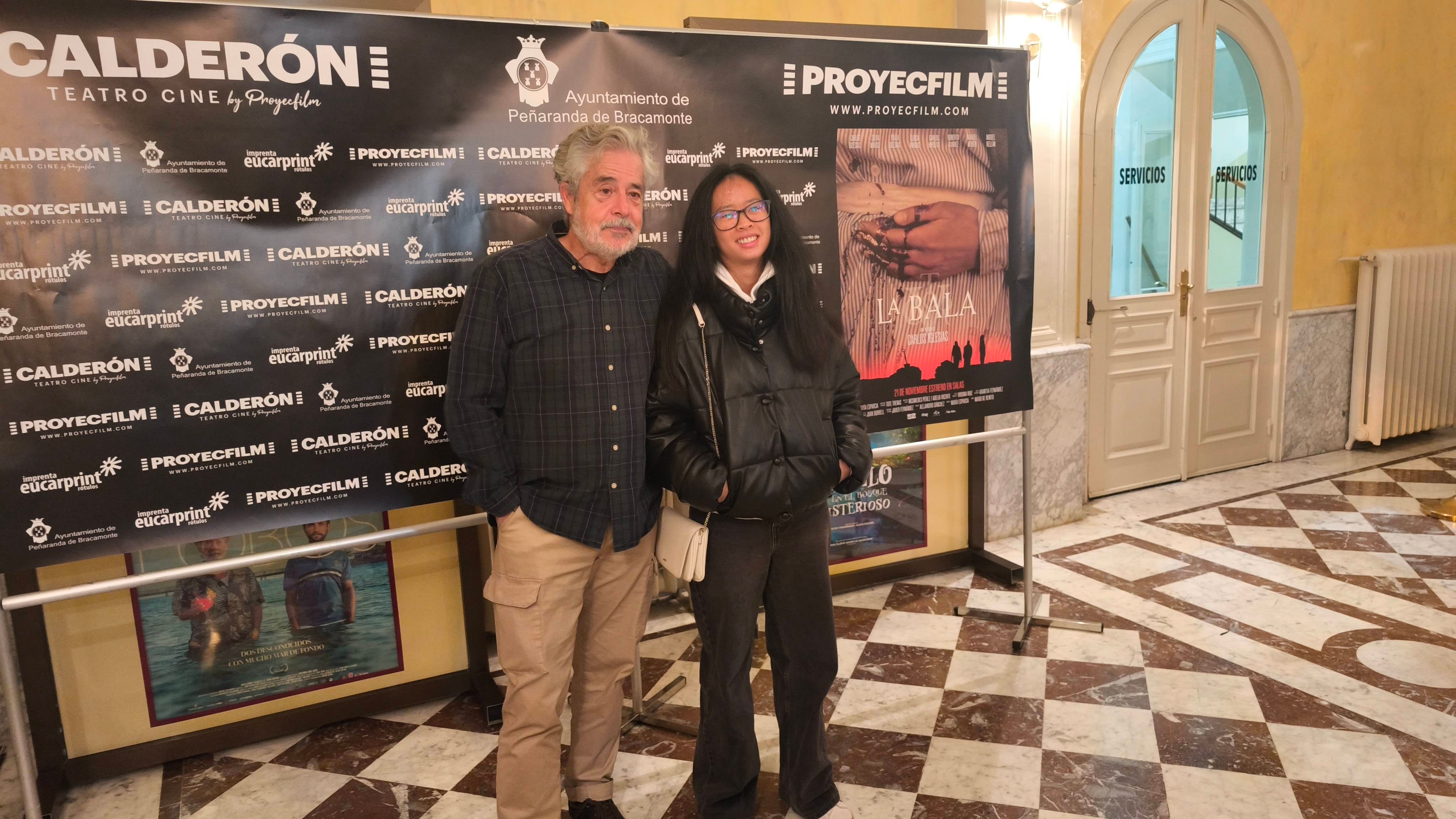 El estreno de 'La bala' llena el cine de Peñaranda