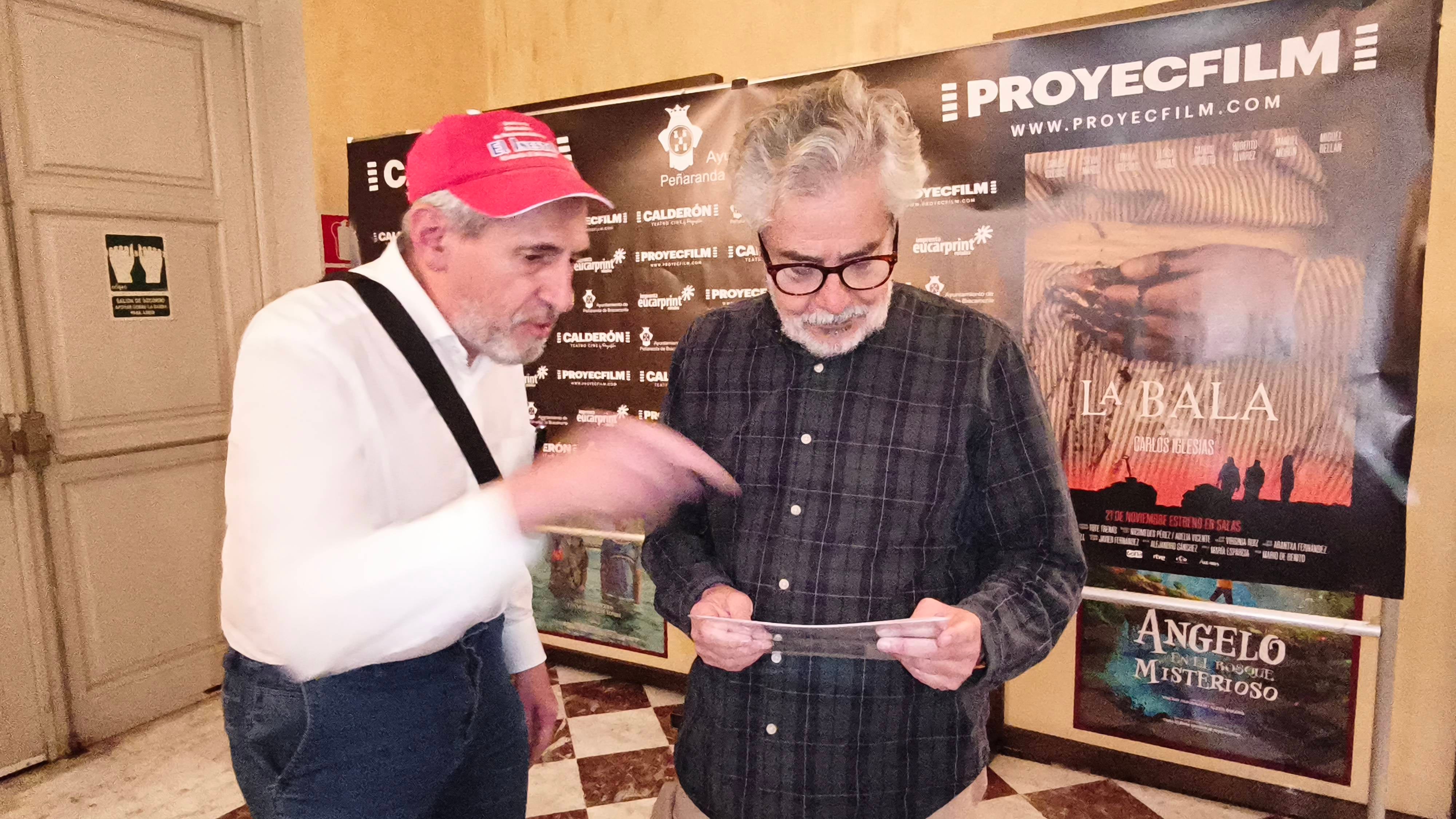 El estreno de 'La bala' llena el cine de Peñaranda
