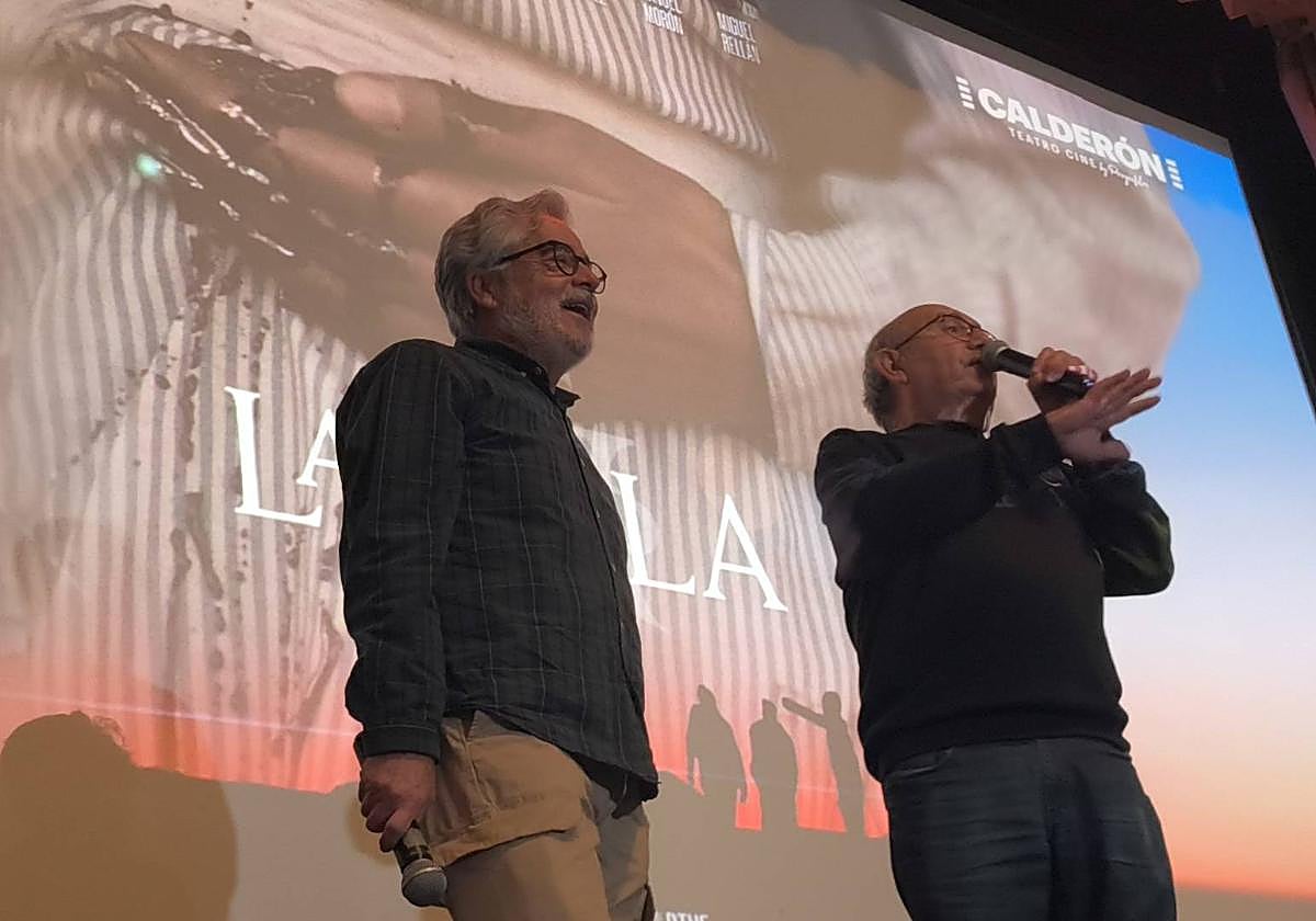 El estreno de 'La bala' llena el cine de Peñaranda