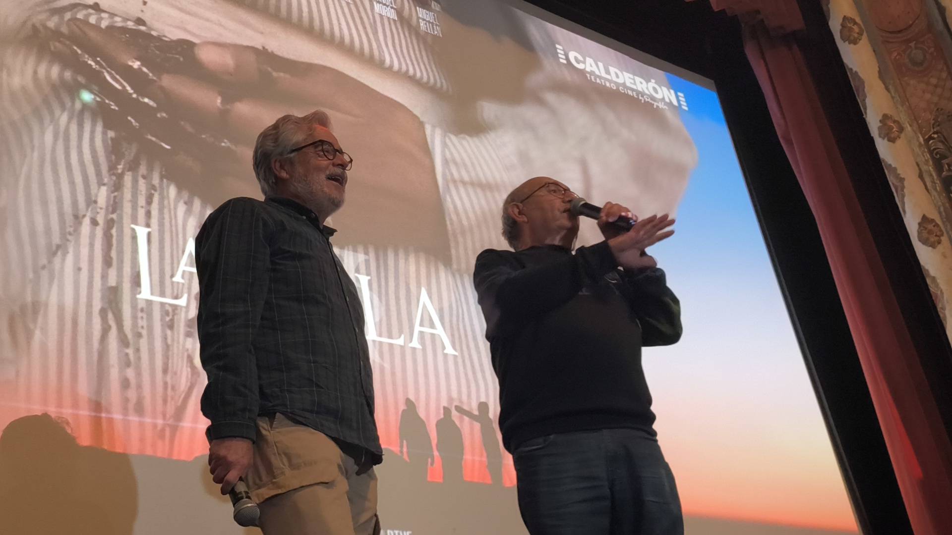 El estreno de 'La bala' llena el cine de Peñaranda