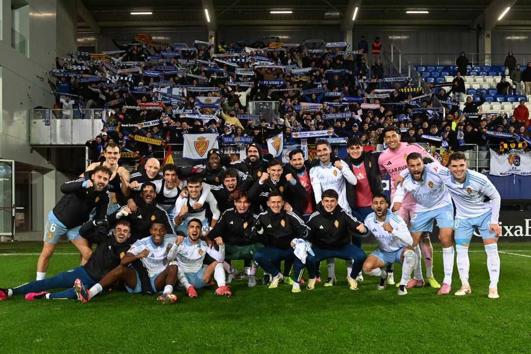 El gran gesto de los jugadores del Real Zaragoza con su afición