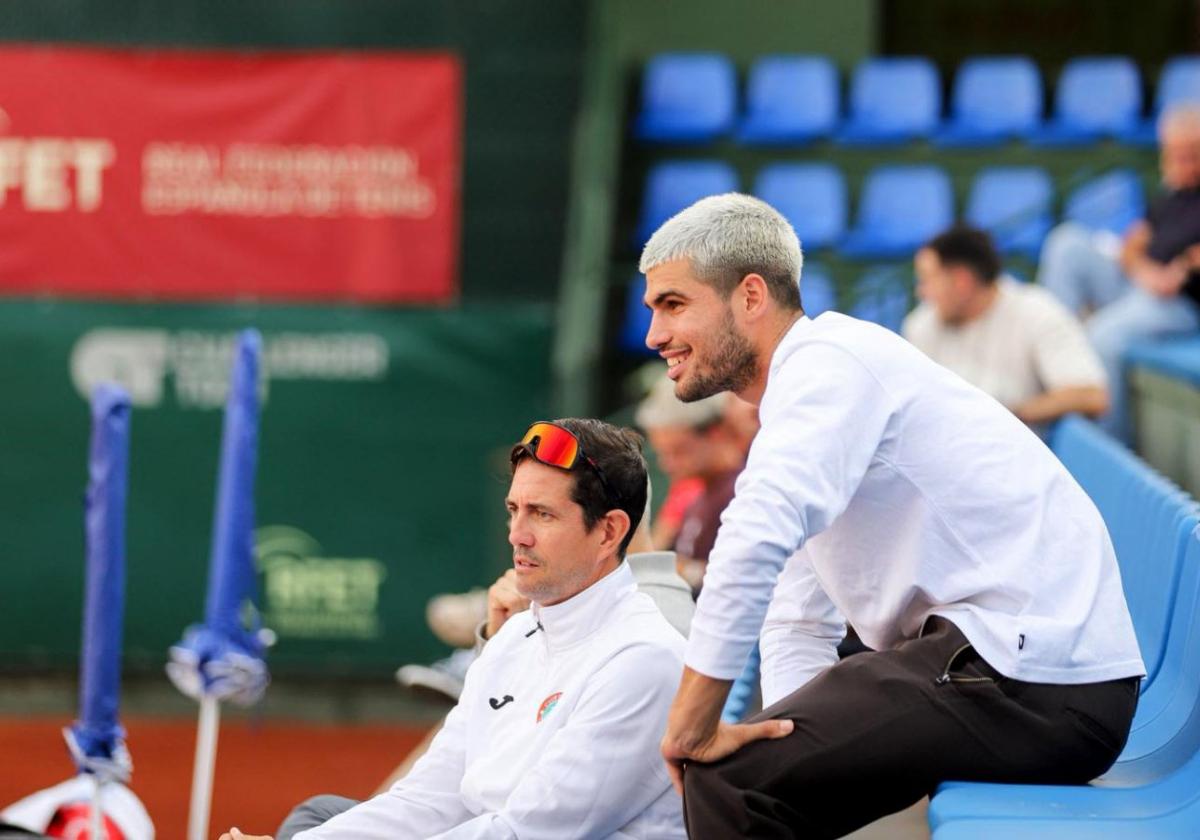 Alcaraz se prepara en casa para los últimos retos del año