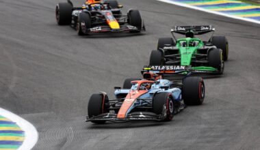 El GP de Sao Paulo de Carlos Sainz, condicionado por daños en la salida