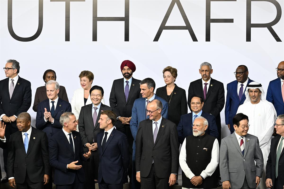 Pedro Sánchez participa en el G20