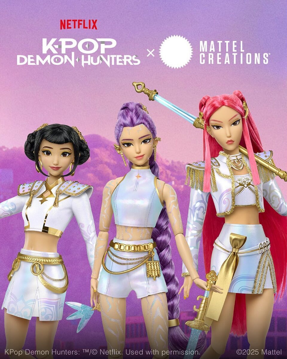 Muñecas de Mattel de 'Las guerreras k-pop'