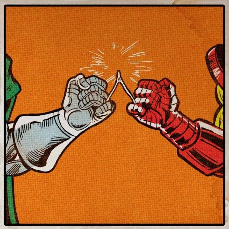 Doctor Doom y Iron Man se fusionan: La nueva ilustración que ha compartido Robert Downey Jr.