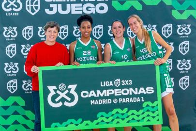 Bàsquet Sa Real Ibiza y CB Pozuelo inauguran el palmarés de la Liga 3x3 FEB