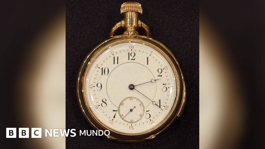 El reloj de un pasajero del Titanic alcanza el precio récord de US$2,33 millones en subasta