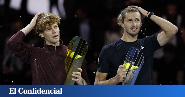 Sinner y Zverev coinciden en el avión de camino a las vacaciones