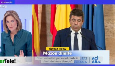 La 1 de RTVE volvió a arrasar con un 22% para seguir en TV la comparecencia de Carlos Mazón