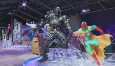 Los mejores escultores de hielo del mundo se dan cita en Torrejón de Ardoz en el Ice Festival