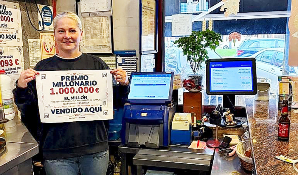 El Millón validado en Villada anima las ventas