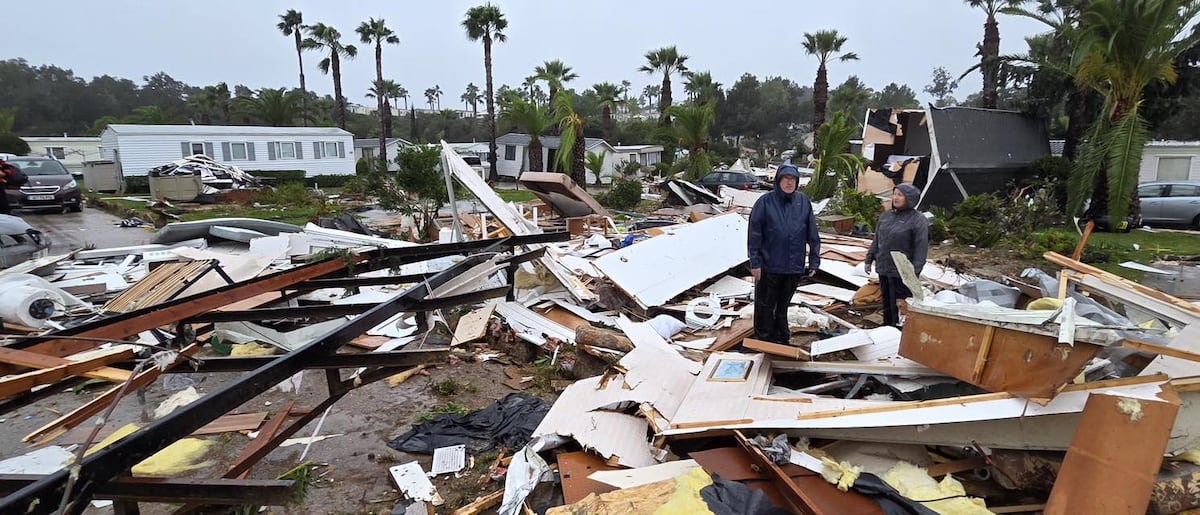 Un tornado causa un muerto y 28 heridos en dos recintos turísticos del Algarve | Internacional