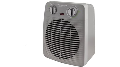 Vista del calefactor eléctrico con descuento en Amazon.