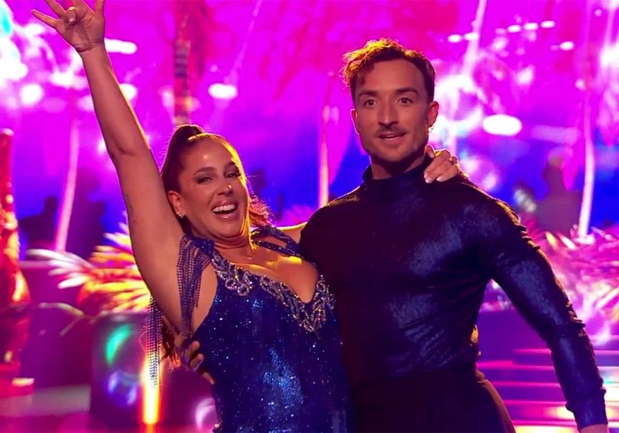 Anabel Pantoja y Álvaro Cuenca en 'Bailando con las estrellas'