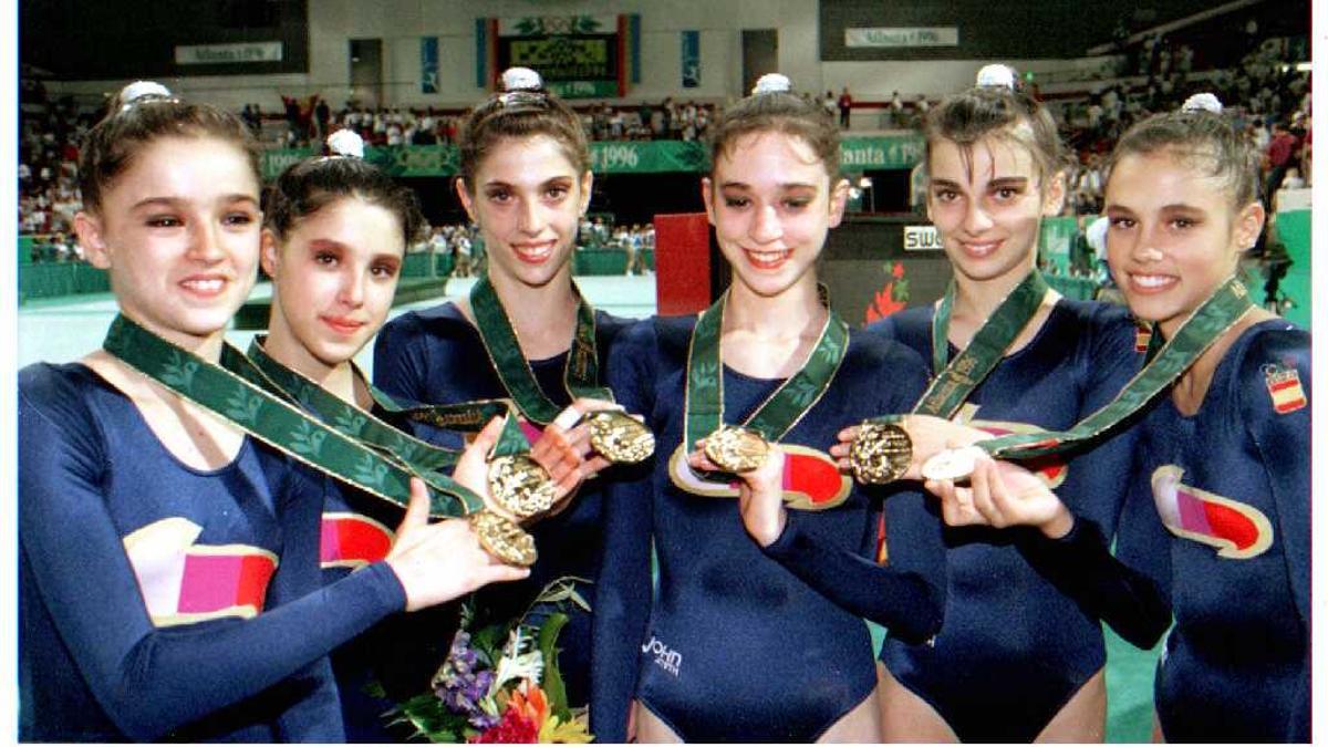 En la izquierda, Nuria Cabanillas, extremeña.