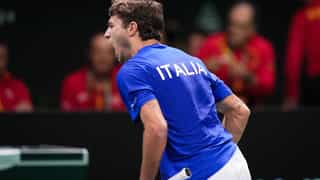 España no puede con Italia, que es campeona de la Copa Davis por tercera vez consecutiva