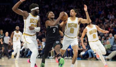 Anthony Eddwards tumba a los Celtics y Hugo González se queda en el banquillo