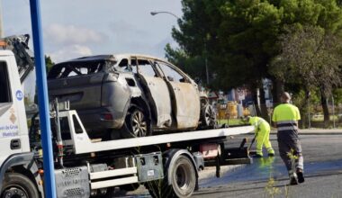 Muere un motorista al colisionar de forma frontal con un coche en la rotonda de la ITV de Son Castelló