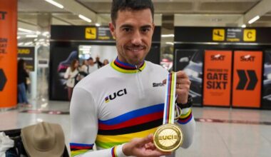 El oro Albert Torres ya está en casa