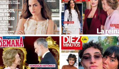 María Palacios, Aitana con Plex y doña Sofía