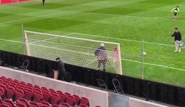 Las entrañables imágenes del hijo de Rafa Nadal y su abuelo en el césped de Son Moix