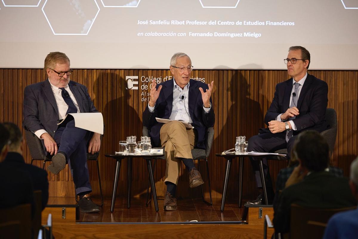 El Col.legi d'Economistes de Catalunya presentó un informe sobre las finanzas de las grandes cinco Ligas de Europa