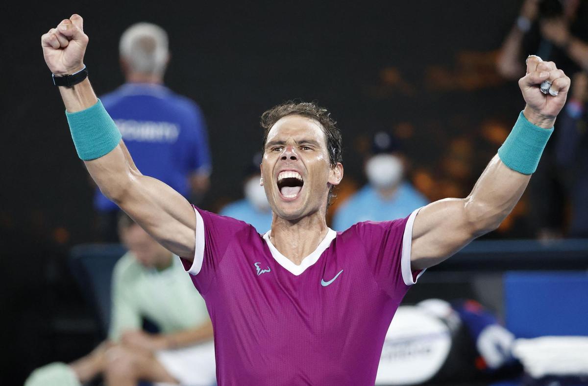 Rafa Nadal, el mejor tenista de la historia al conseguir su 21 Grand Slam.