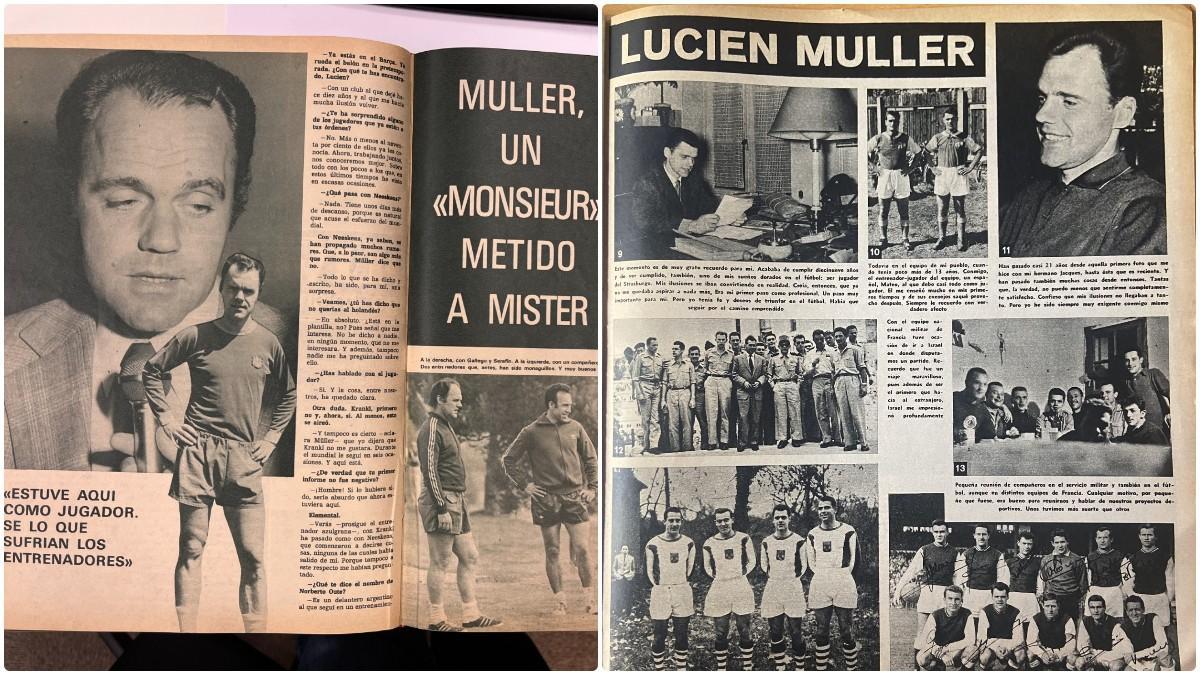 Lucien Muller siempre ha tenido buena relación con los periodistas