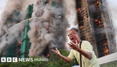 Un enorme incendio en un complejo de rascacielos residenciales en Hong Kong deja al menos 36 muertos y cientos de desaparecidos