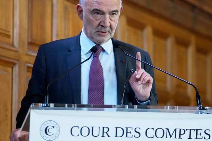 Pierre Moscovici, jefe del Tribunal de Cuentas. Foto: AP