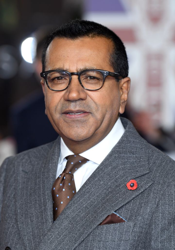 Primer plano de Martin Bashir en los Pride Of Britain Awards 2019