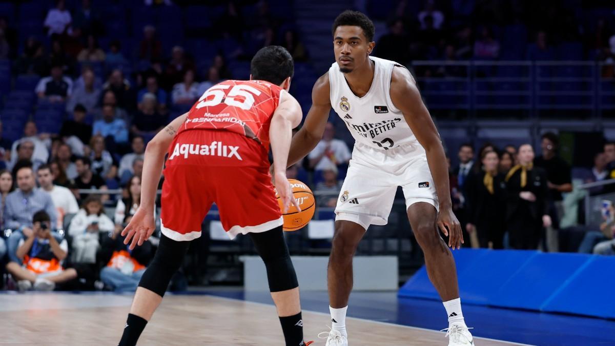 Theo Maledon es una de las caras nuevas del Real Madrid