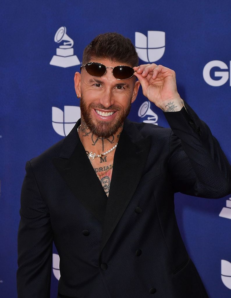 Sergio Ramos sorprende en los Latin Grammy