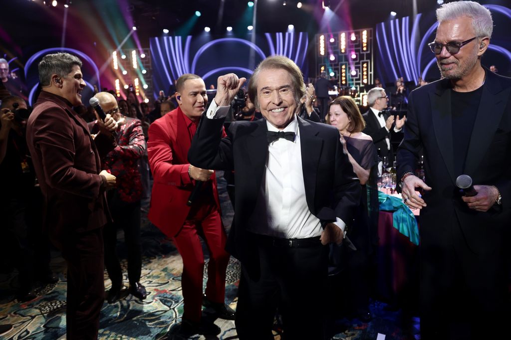 Raphael en su "gran noche" en Las Vegas
