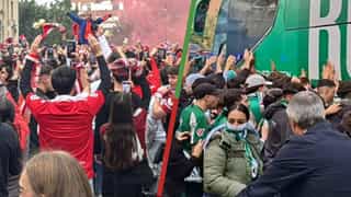 Fiesta sevillana con ambiente espectacular a la altura de El Gran Derbi  