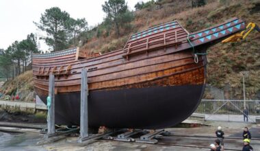 La construcción de la réplica de la nao 'San Juan', en imágenes